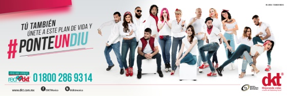 Un anuncio con todos los embajadores de la campaña. Cortesía DKT